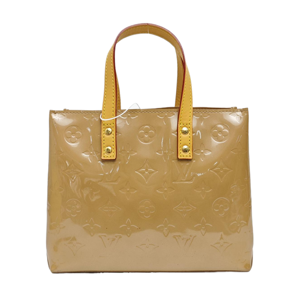 READE PM Monogram Calfskin Beige
