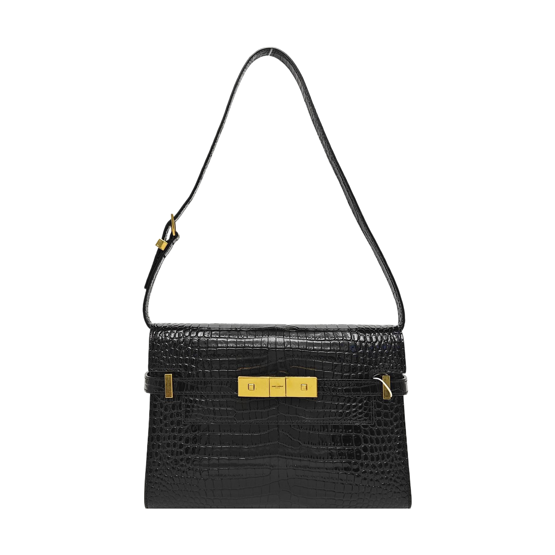 MANHATTAN Small Calfskin Black