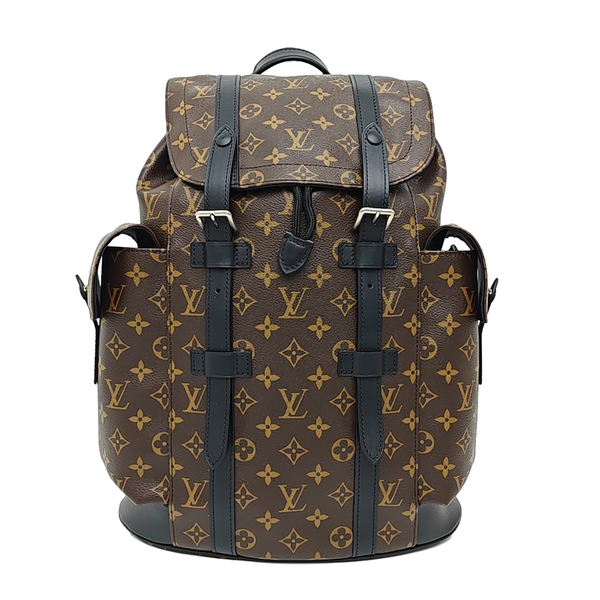 CHRISTOPHER PM Monogram Coated Canvas Brown