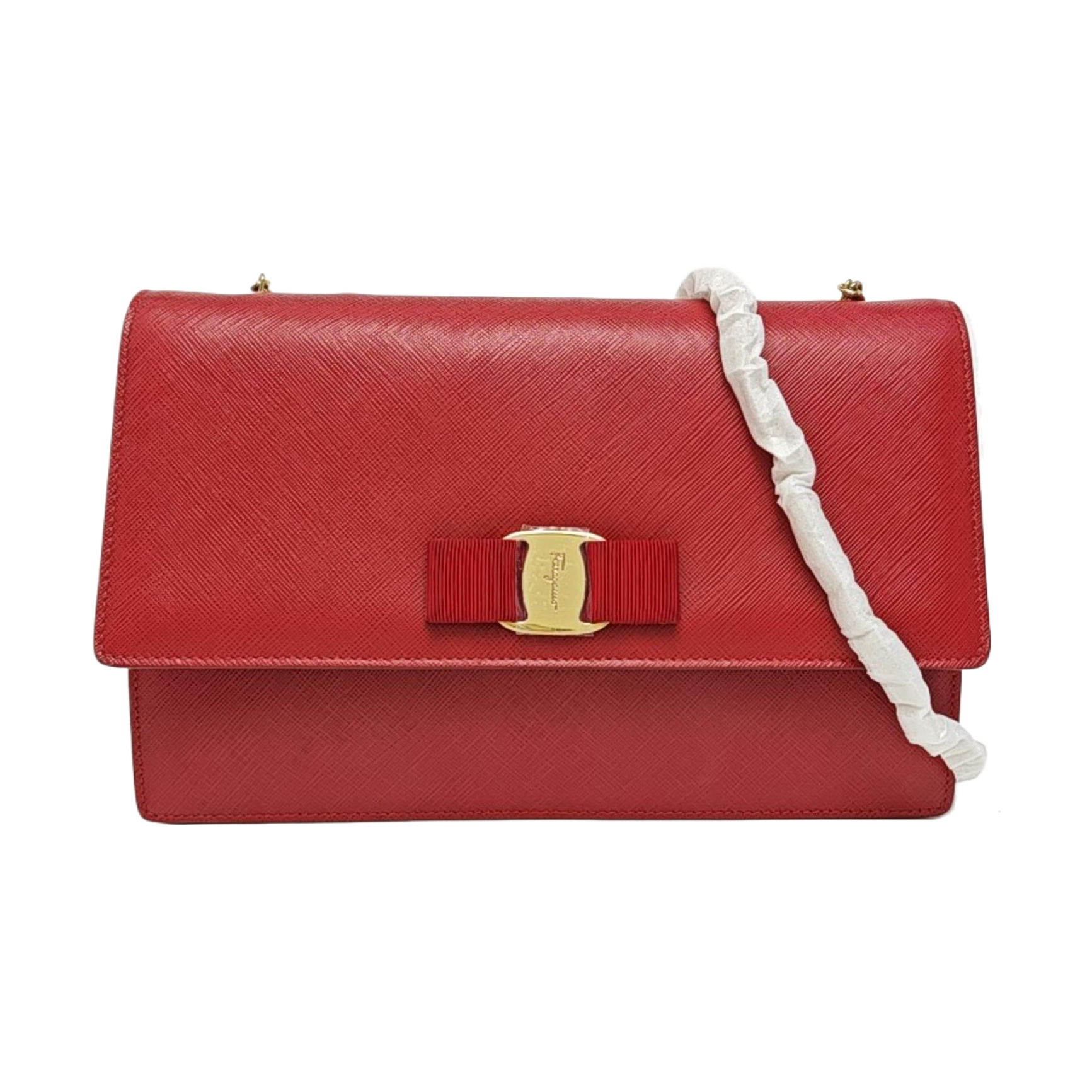 Ginny Calfskin Red