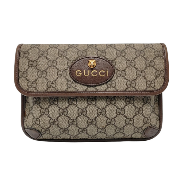 Neo Vintage Monogram Coated Canvas Beige