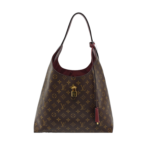 FLOWER Monogram Coated Canvas Brown