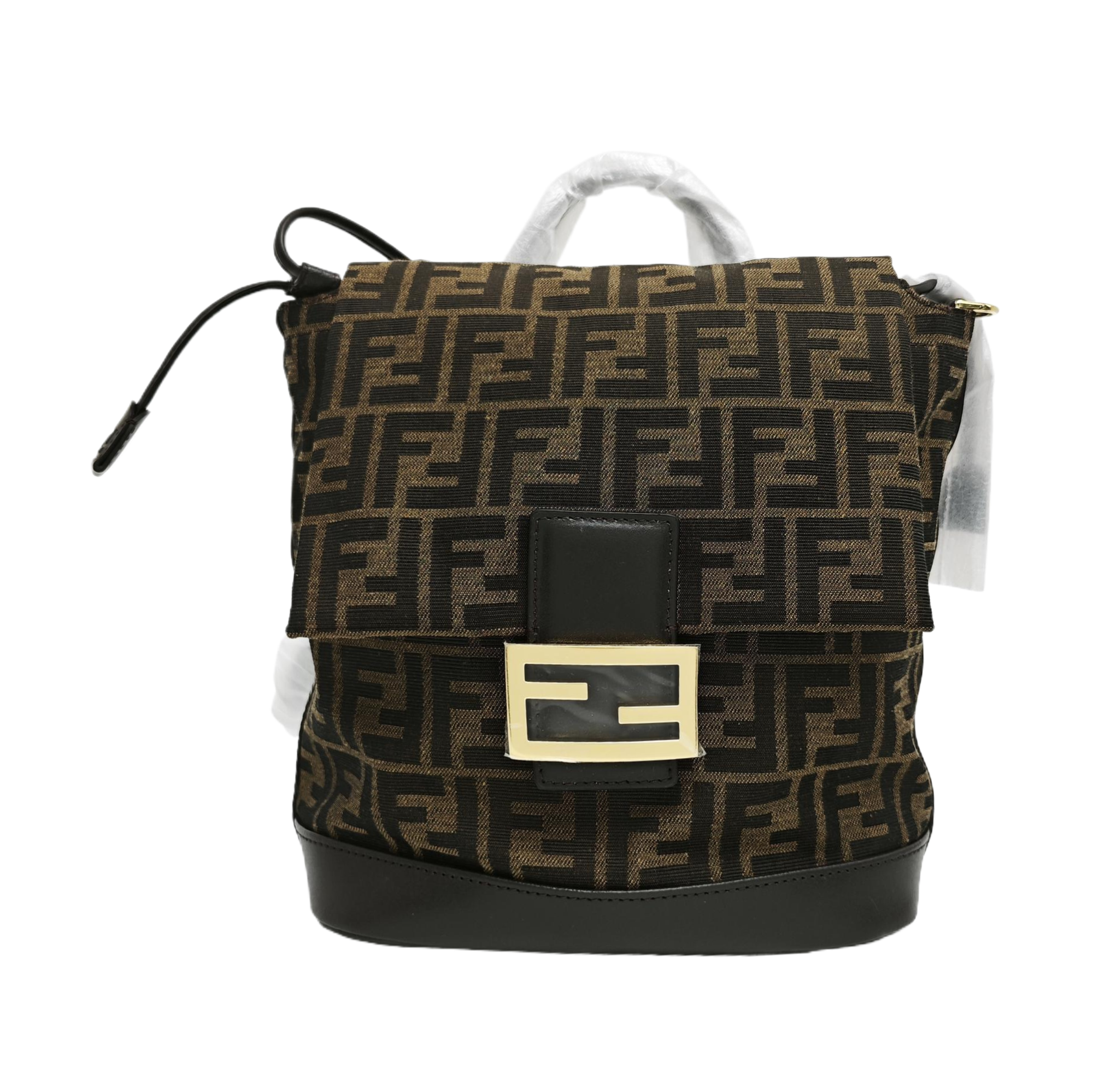Fabric Backpack Brown