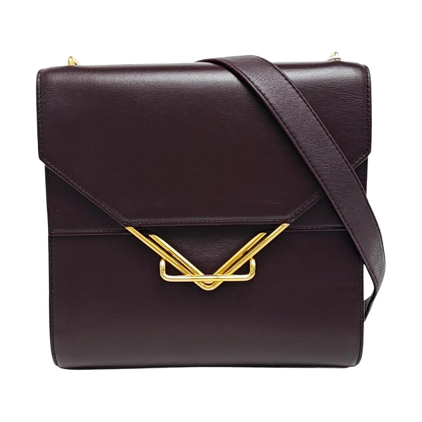 The Clip Calfskin Red