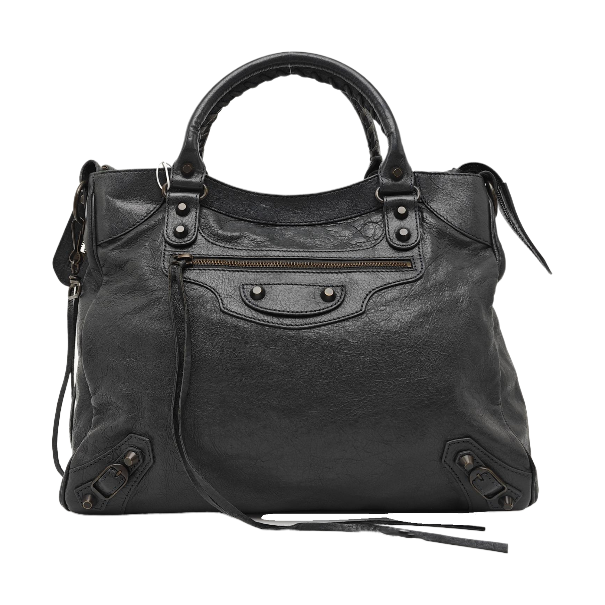 Classic City Medium Lambskin Gray