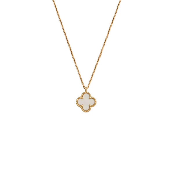 Sweet Alhambra 18k Gold Necklace