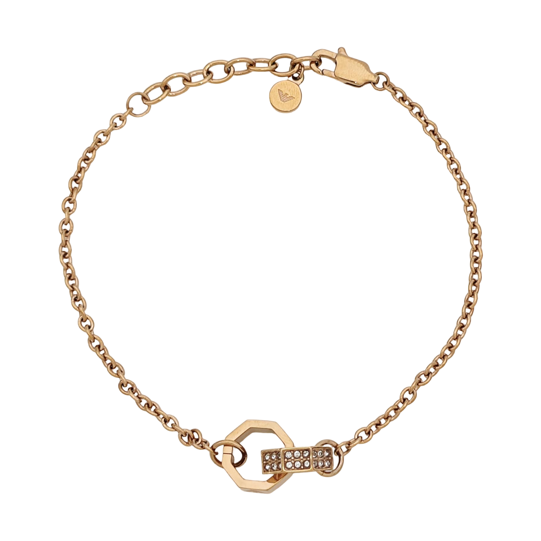 Stainless Steel Rose Gold Bracelet