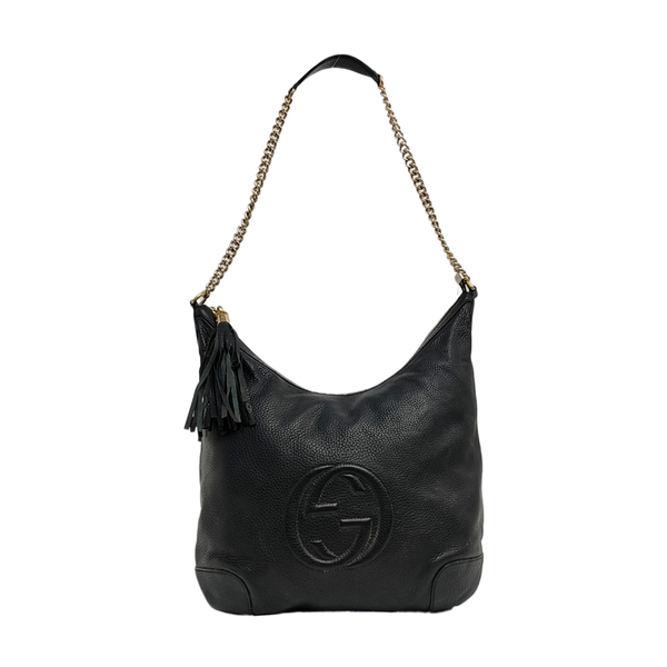 Soho Large Calfskin Black