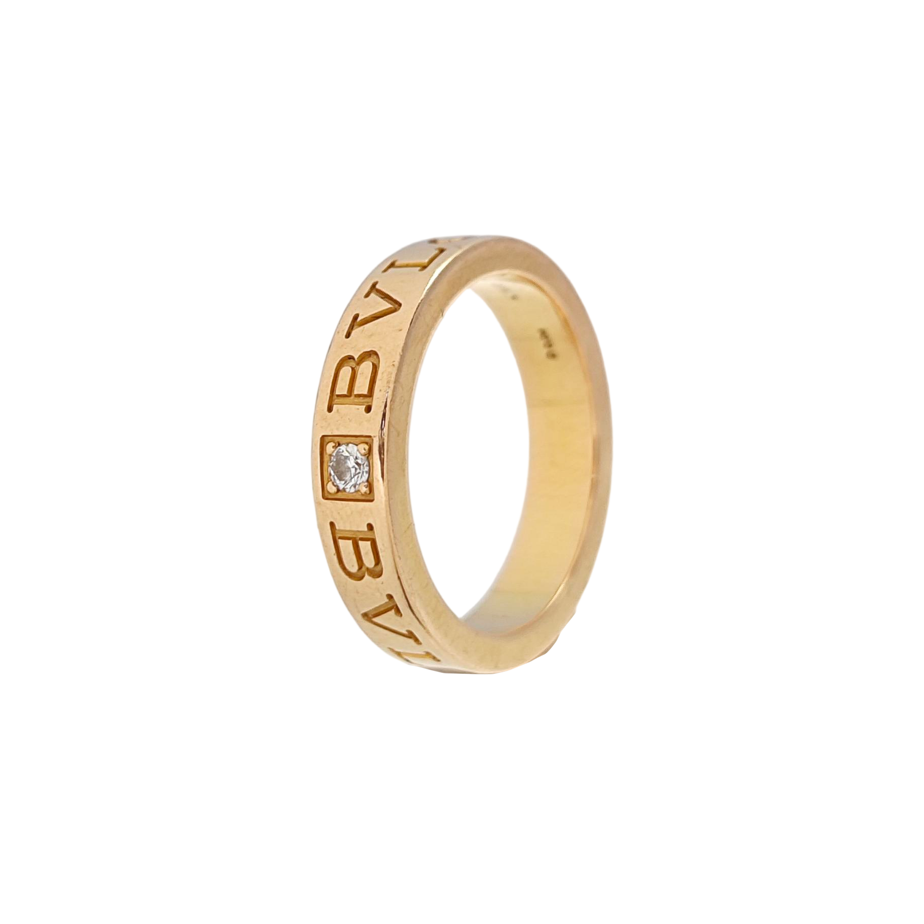 B.ZERO1 18k Rose Gold Ring EU 51