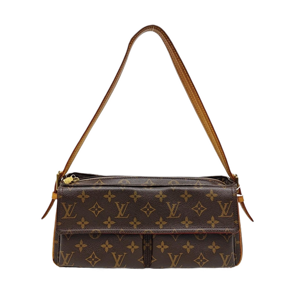 VIVA CITE Monogram Coated Canvas Brown