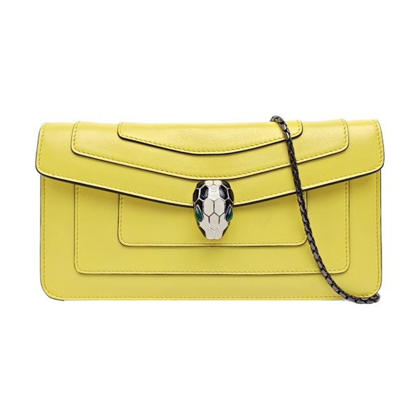SERPENTI FOREVER Calfskin Yellow