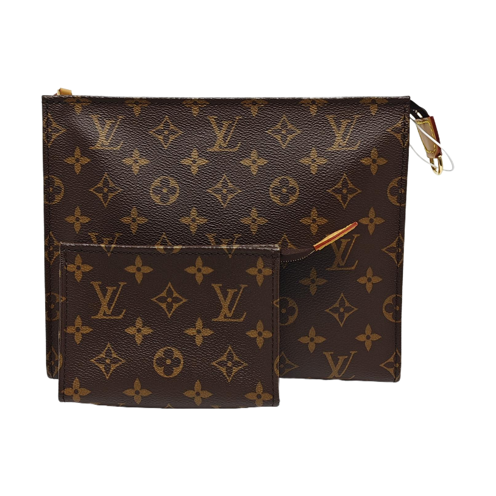 TOILET POCKET 26 Monogram Coated Canvas Brown
