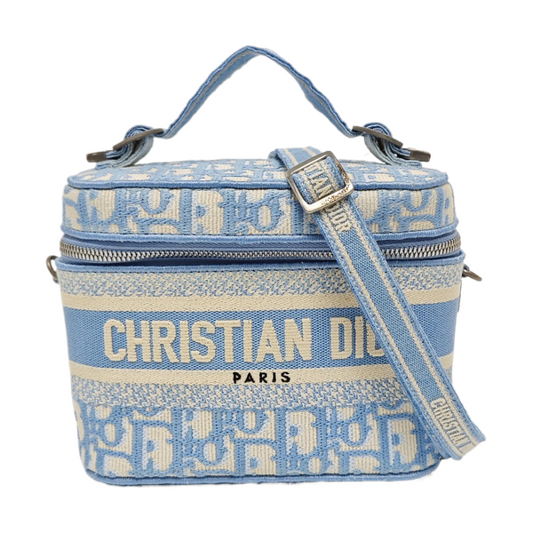 Travel Vanity Oblique Fabric Blue