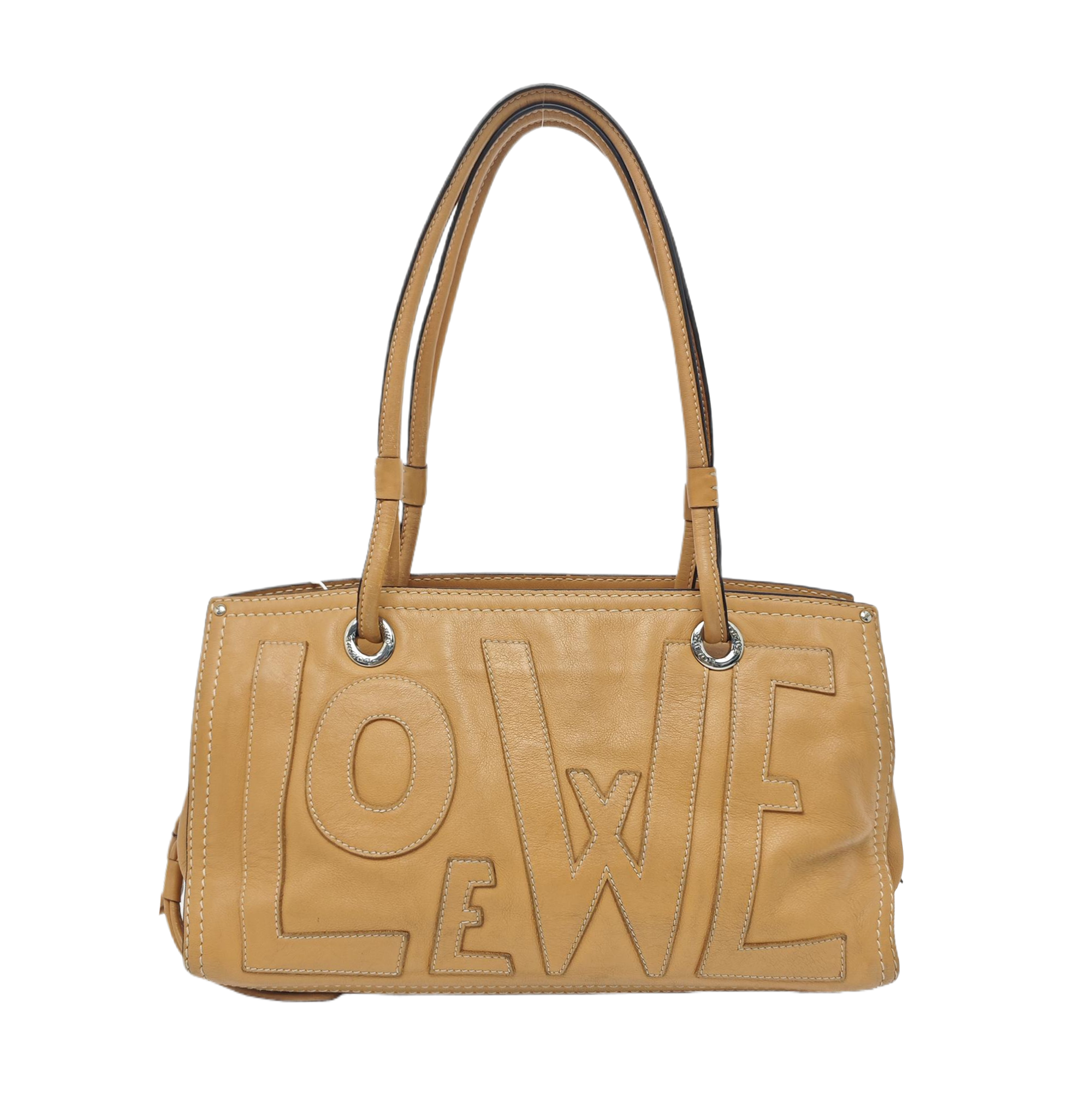 Quilted Calfskin Tote Bag Yellow