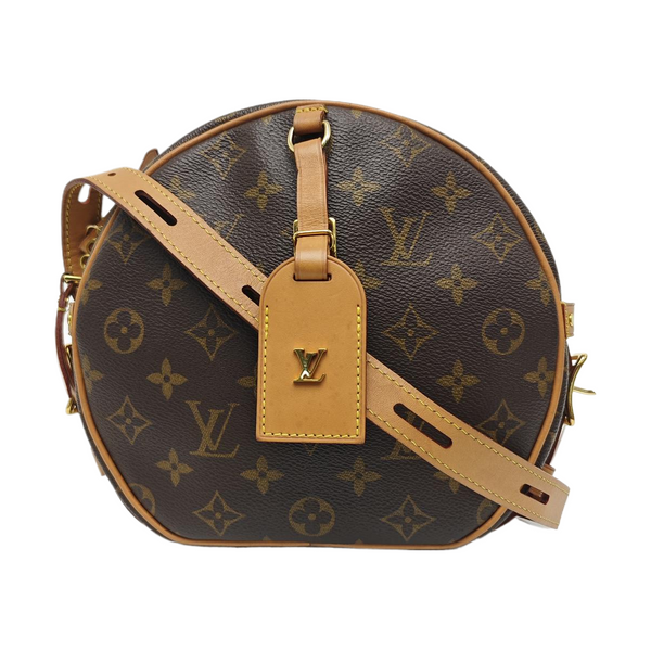 BOITE CHAPEAU MM Monogram Coated Canvas Brown