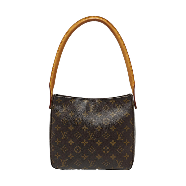 LOOPING MM Monogram Coated Canvas Brown