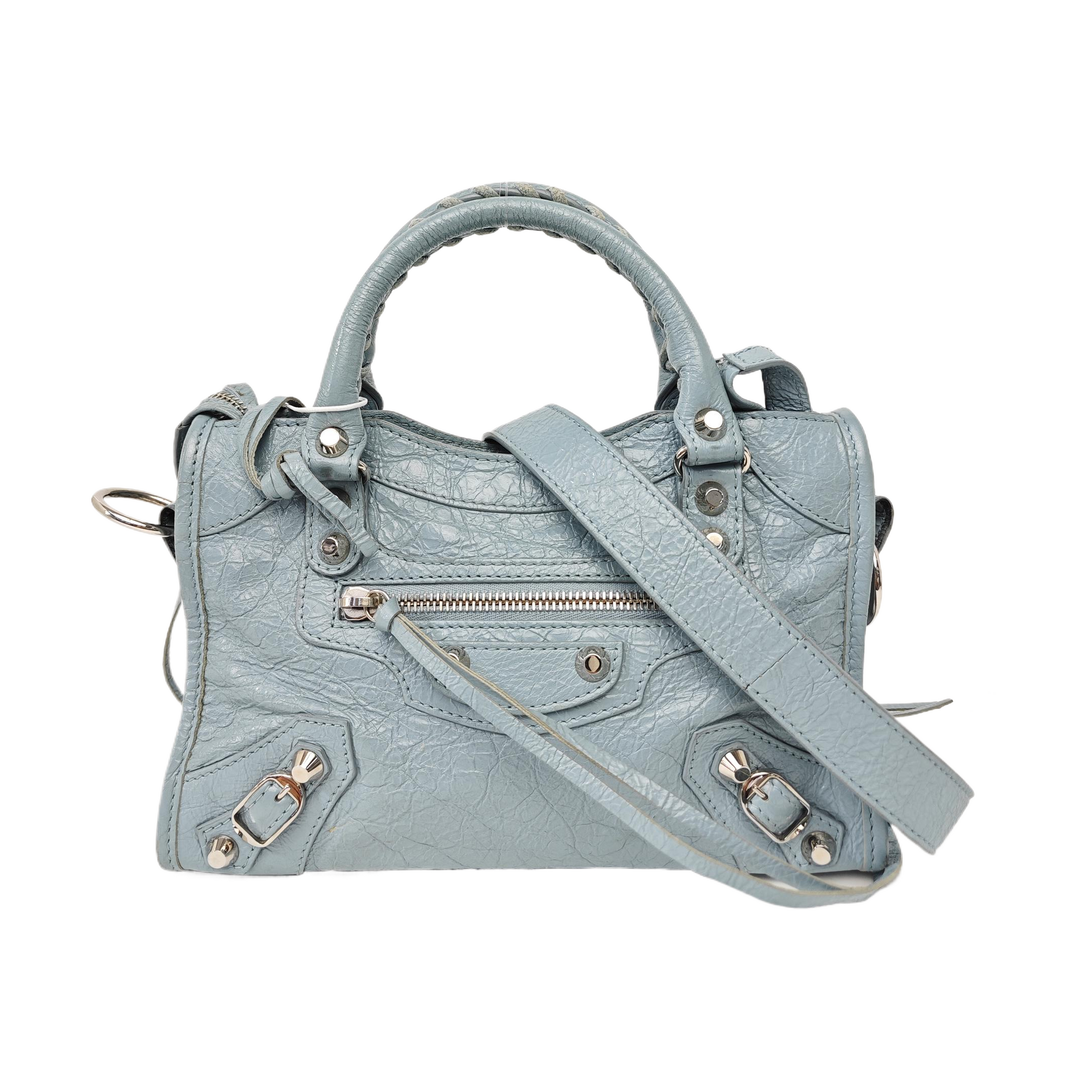 Classic City Mini Lambskin Blue