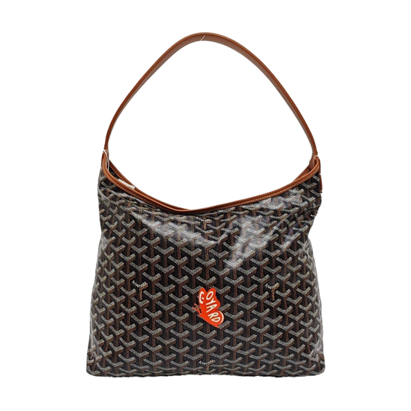 Hobo Coated Canvas Brown
