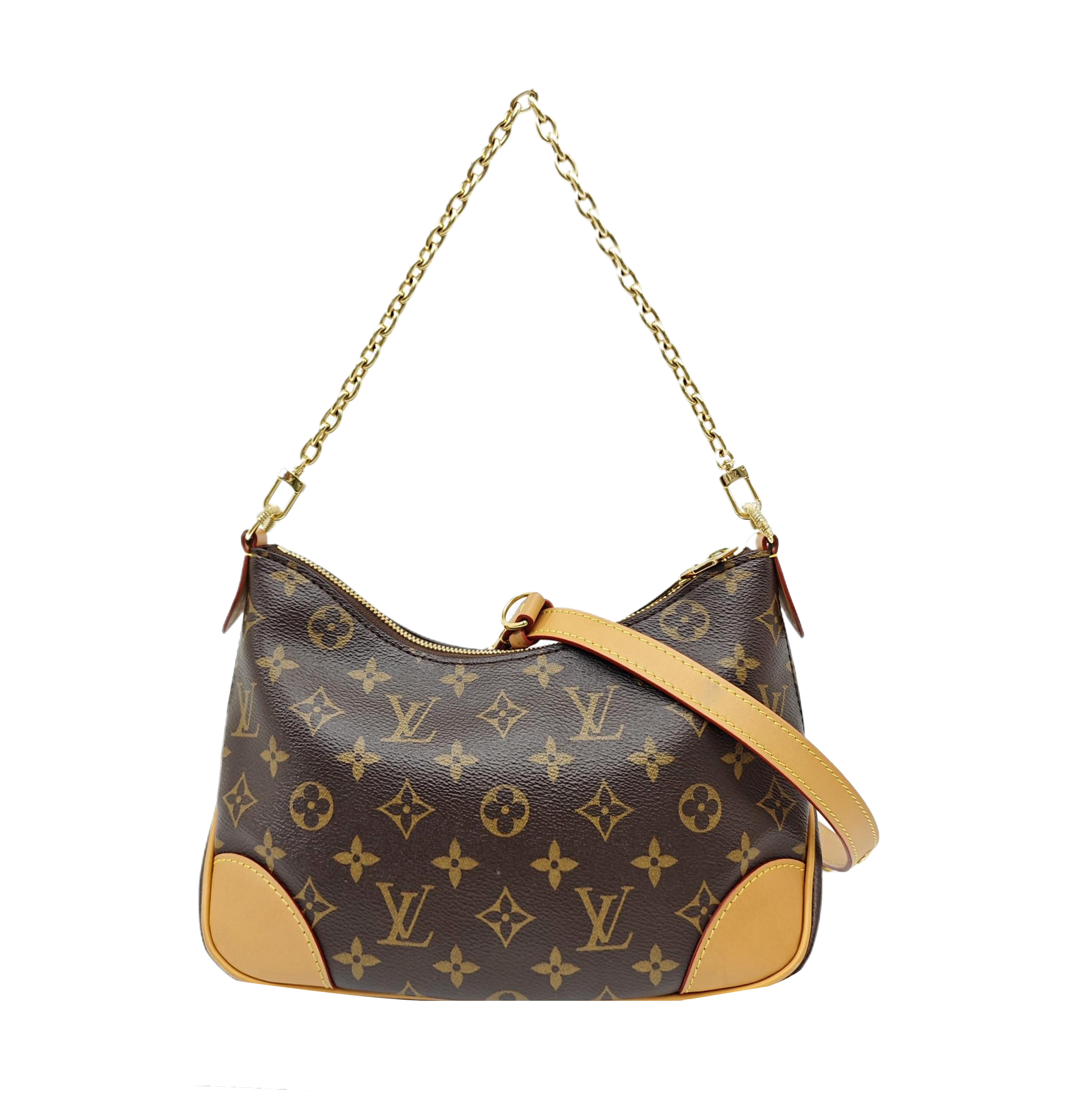 BOULOGNE Monogram Coated Canvas Brown