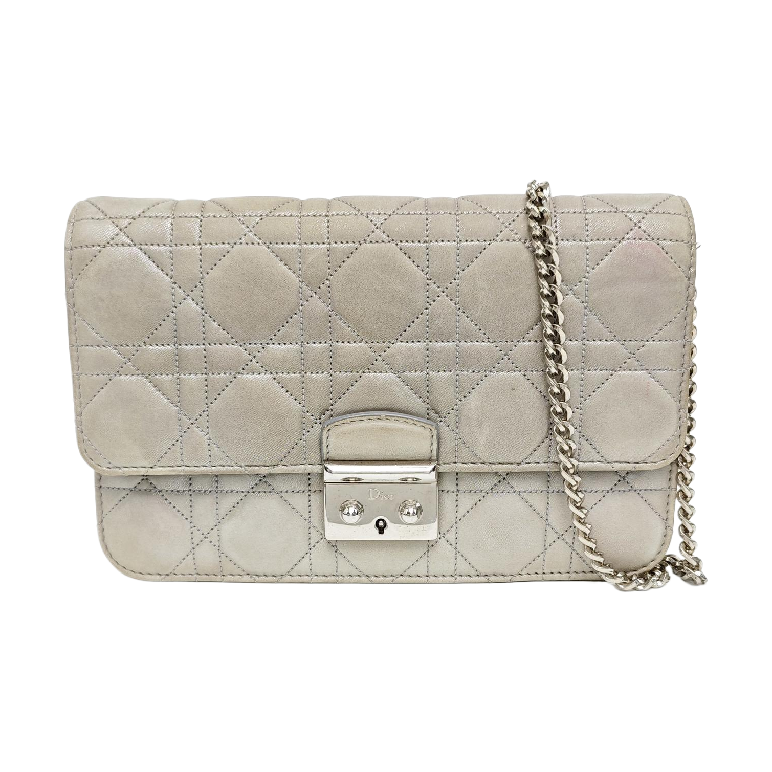 Rendez-Vous Cannage Calfskin Gray