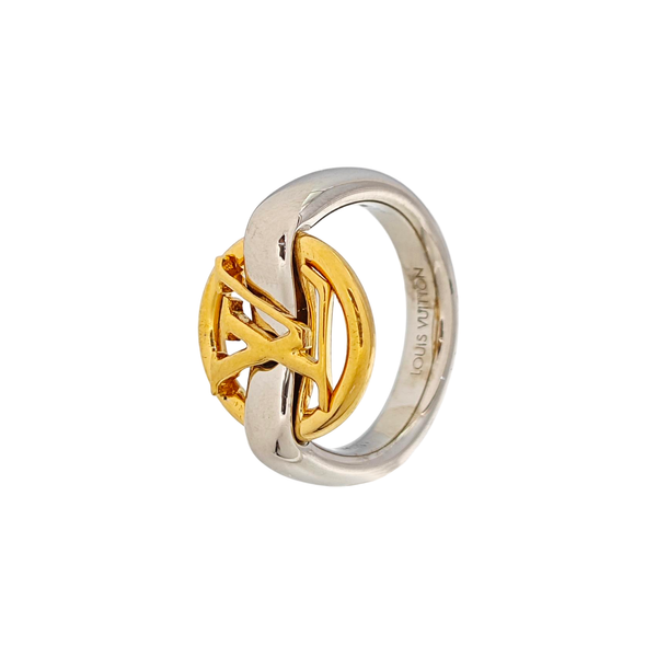 LOUISE Metal Silver Ring EU 52