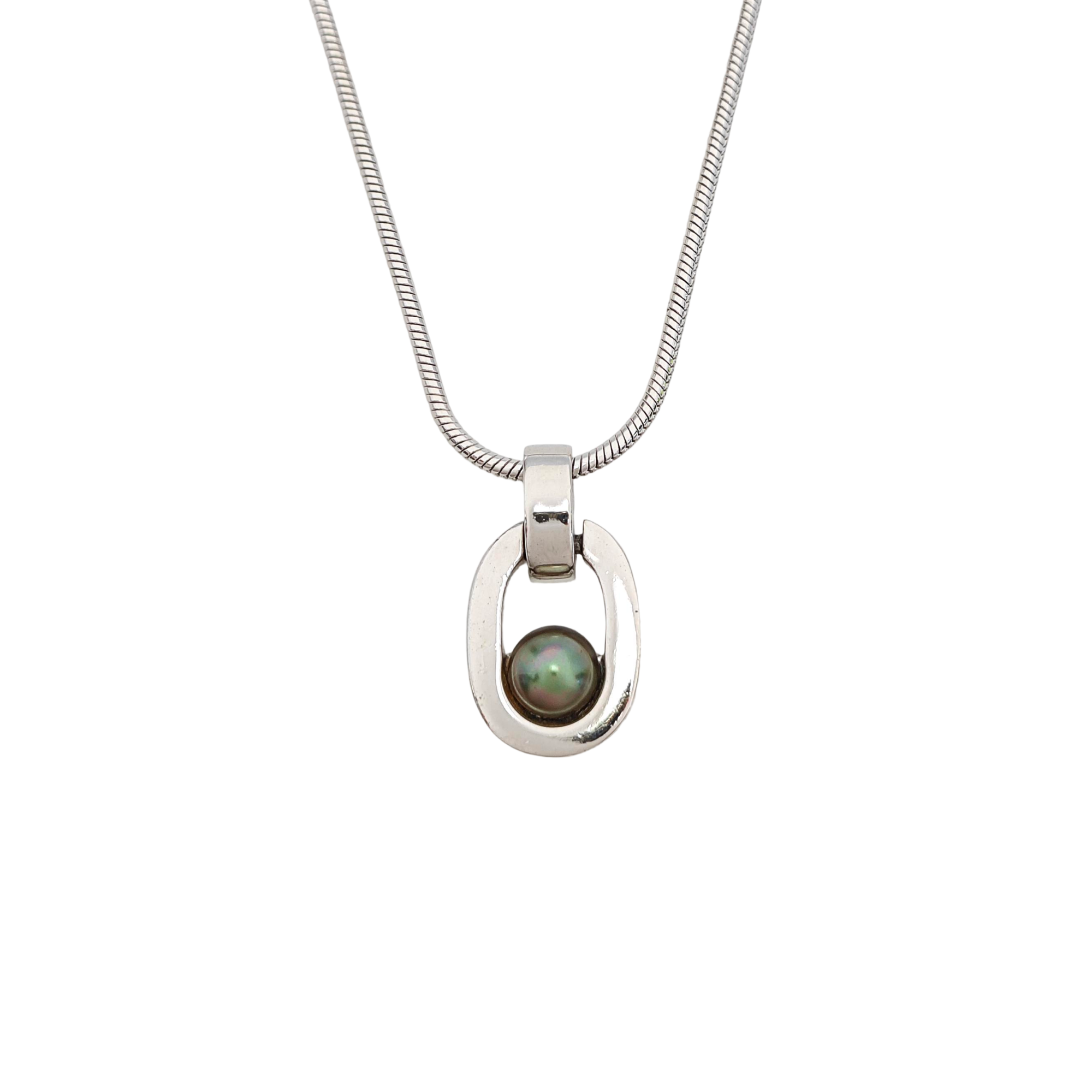 Metal Silver Necklace
