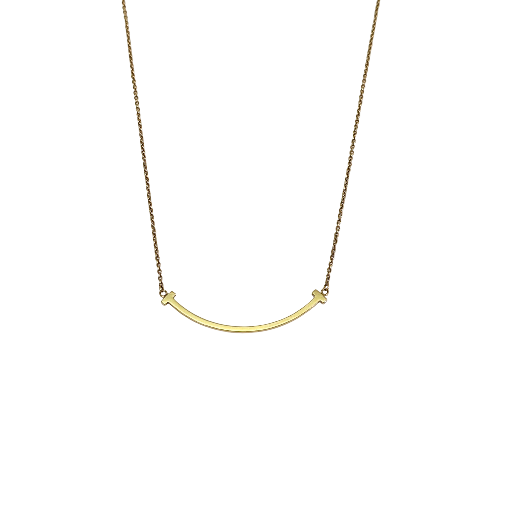 Tiffany T 18k Gold Necklace