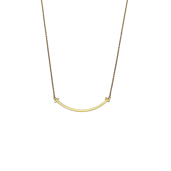 Tiffany T 18k Gold Necklace