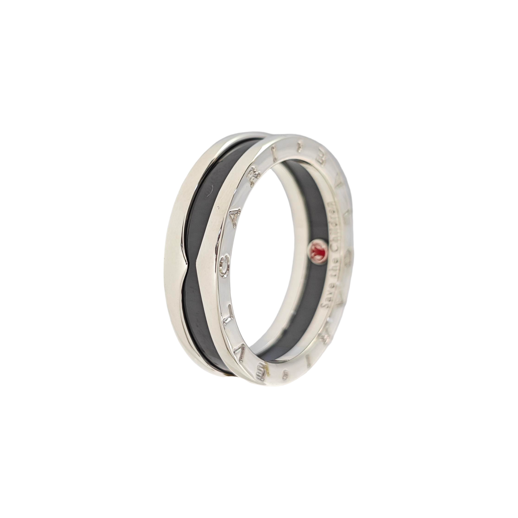 B.ZERO1 925 Sterling Silver Ring EU 66