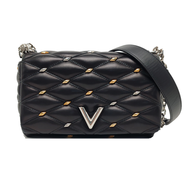 GO-14 Quilted Lambskin Black