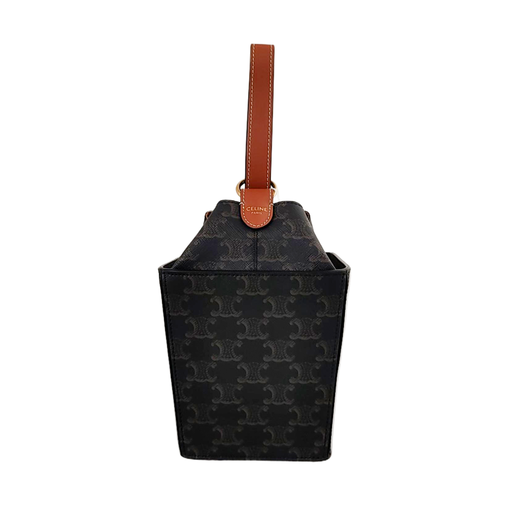 STRAP BOX Coated Canvas Yellow