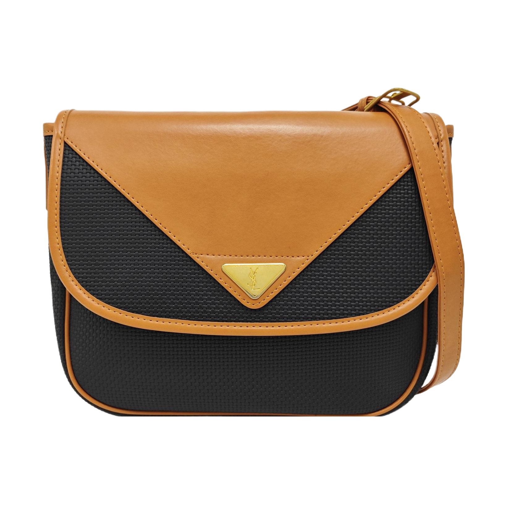 Fabric Shoulder Bag Black