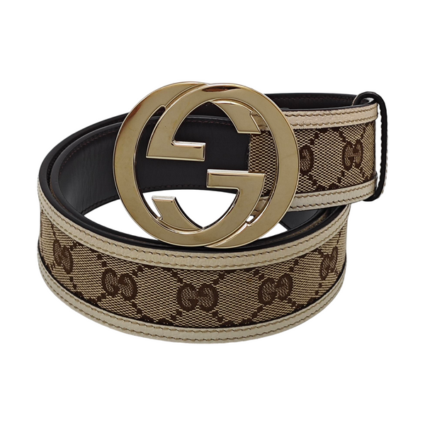 Fabric Belt Beige