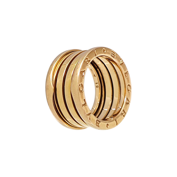 B.ZERO1 18k Rose Gold Ring EU 51