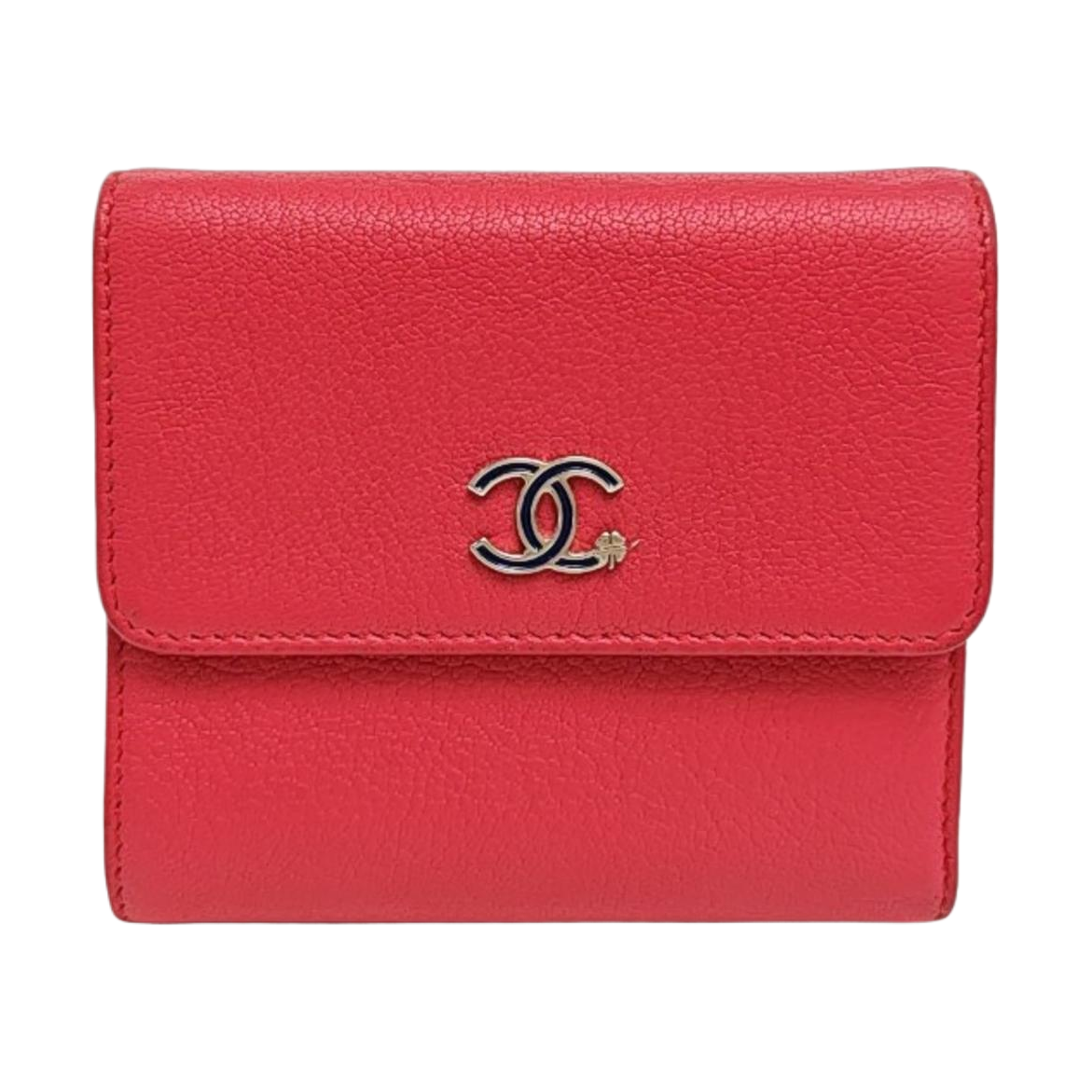Calfskin Wallet Red
