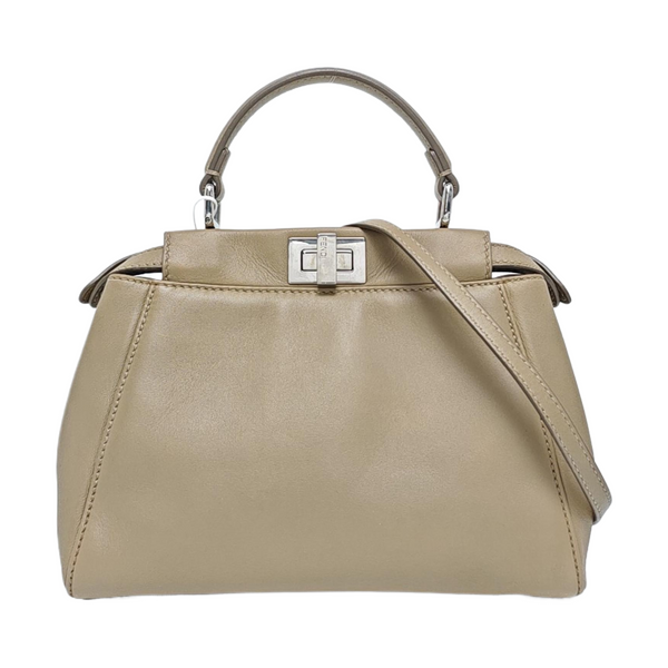 Peekaboo Mini Lambskin Gray