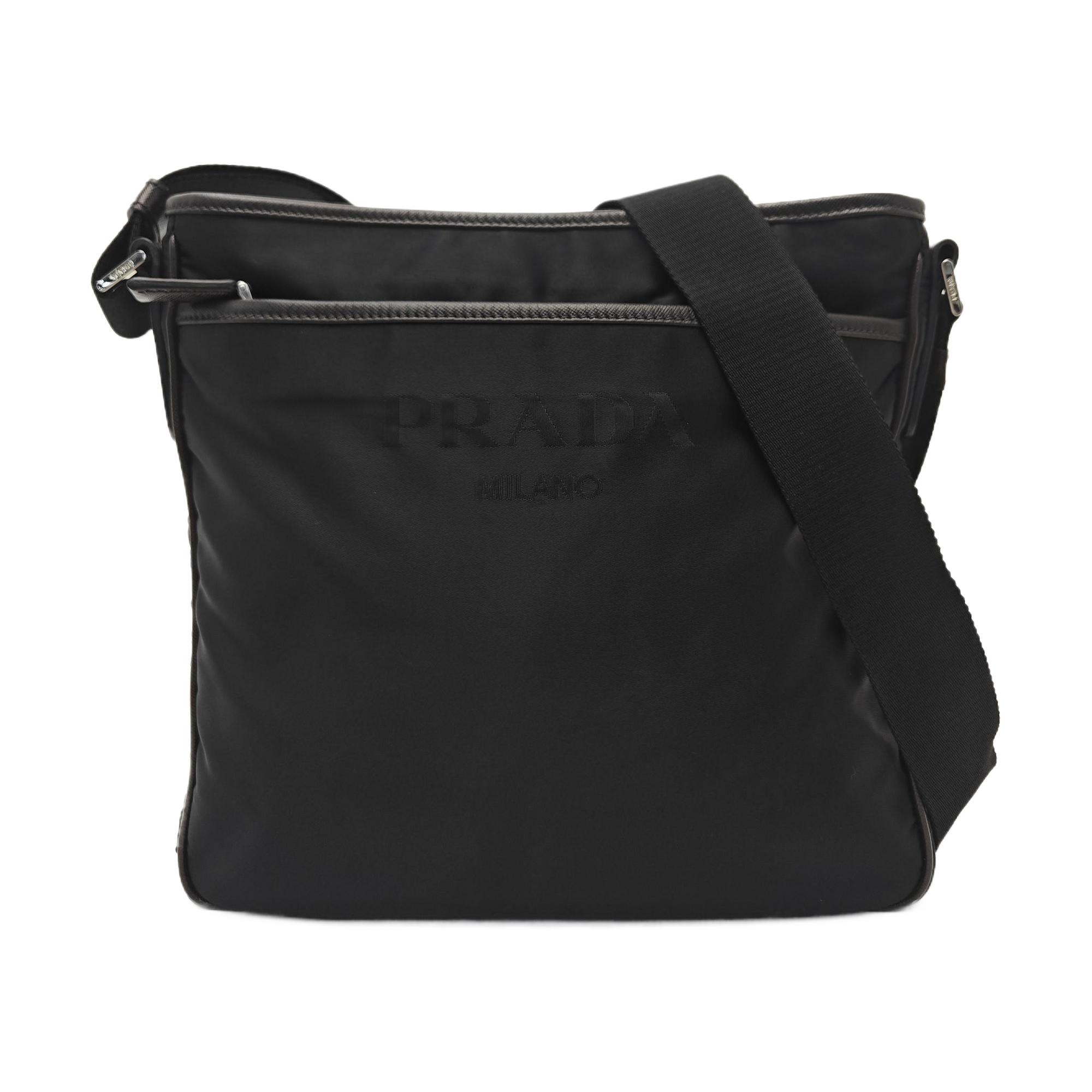 Nylon Tote Bag Black