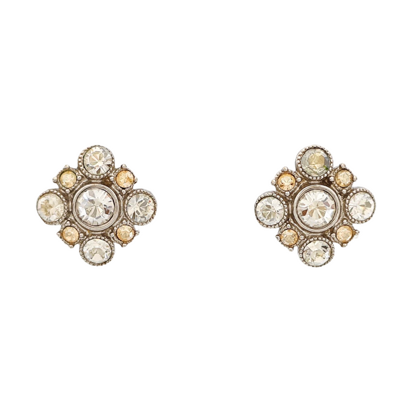 Metal Silver Stud Earrings