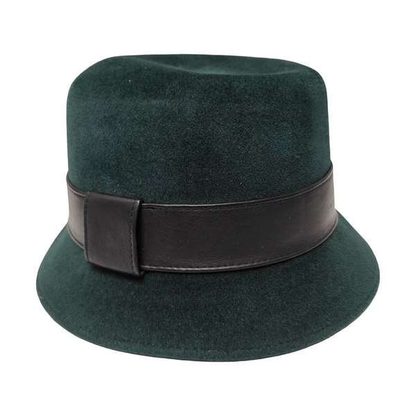 Rabbit Fur Hat Green