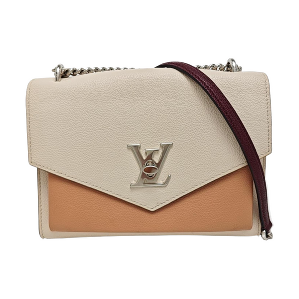 LOCKME BB Calfskin Beige