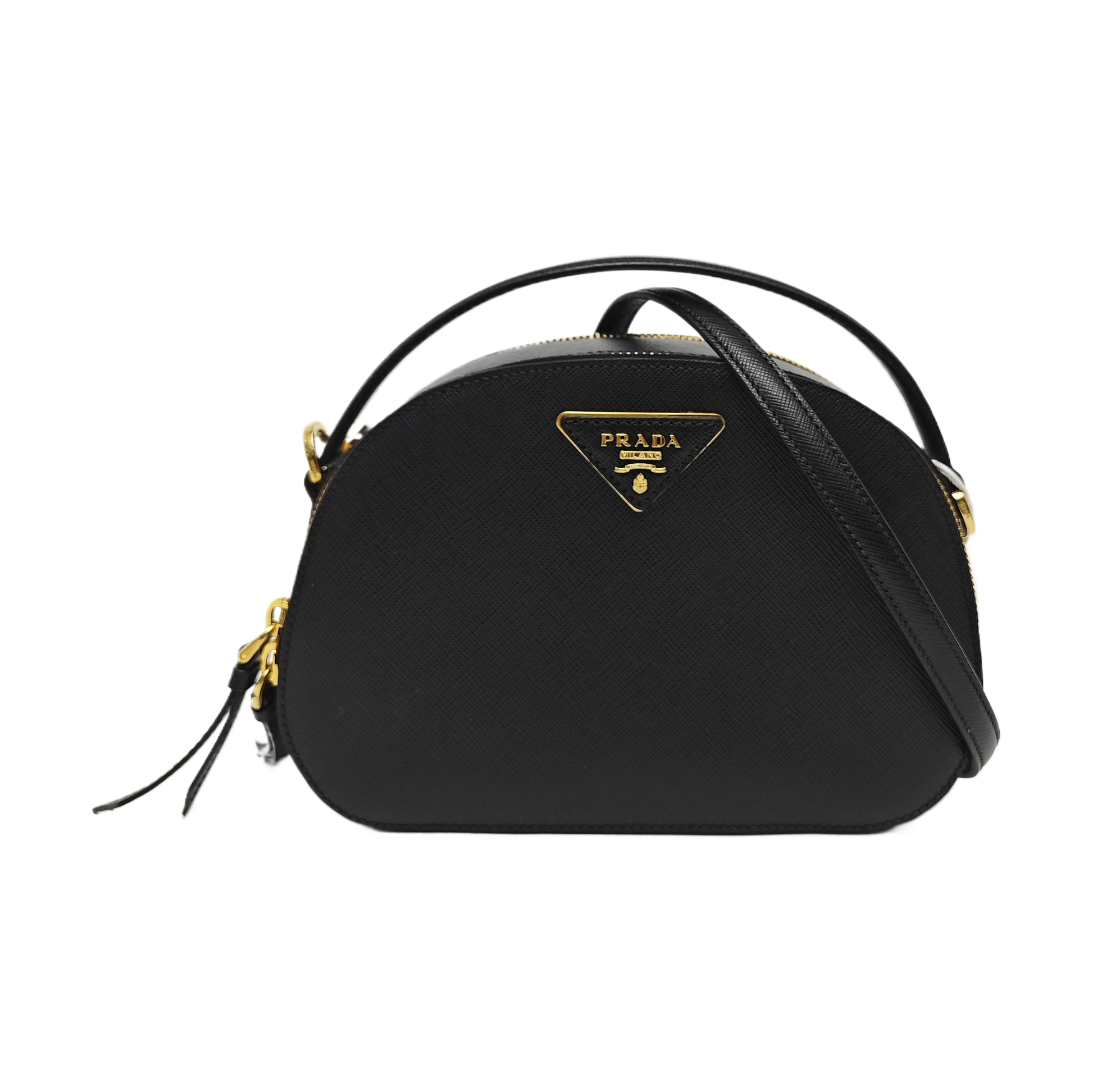 Odette Saffiano Calfskin Black