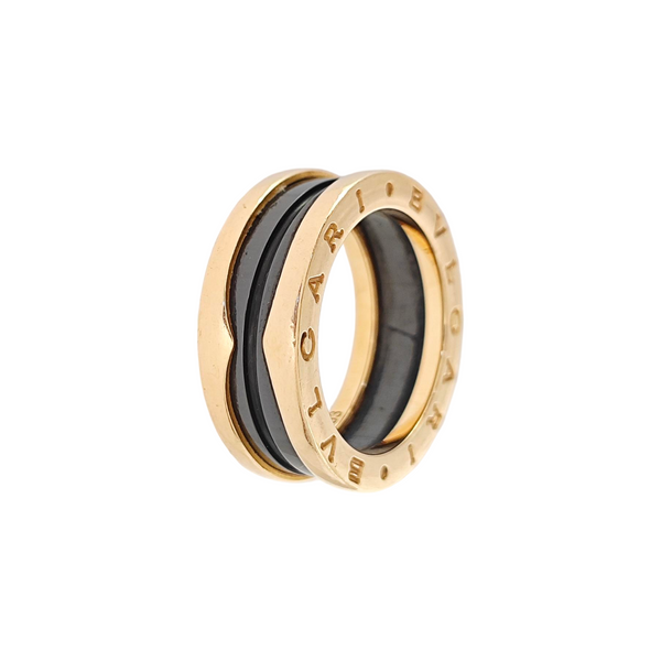 B.ZERO1 18k Rose Gold Ring EU 53