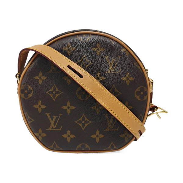 BOITE CHAPEAU PM Monogram Coated Canvas Brown