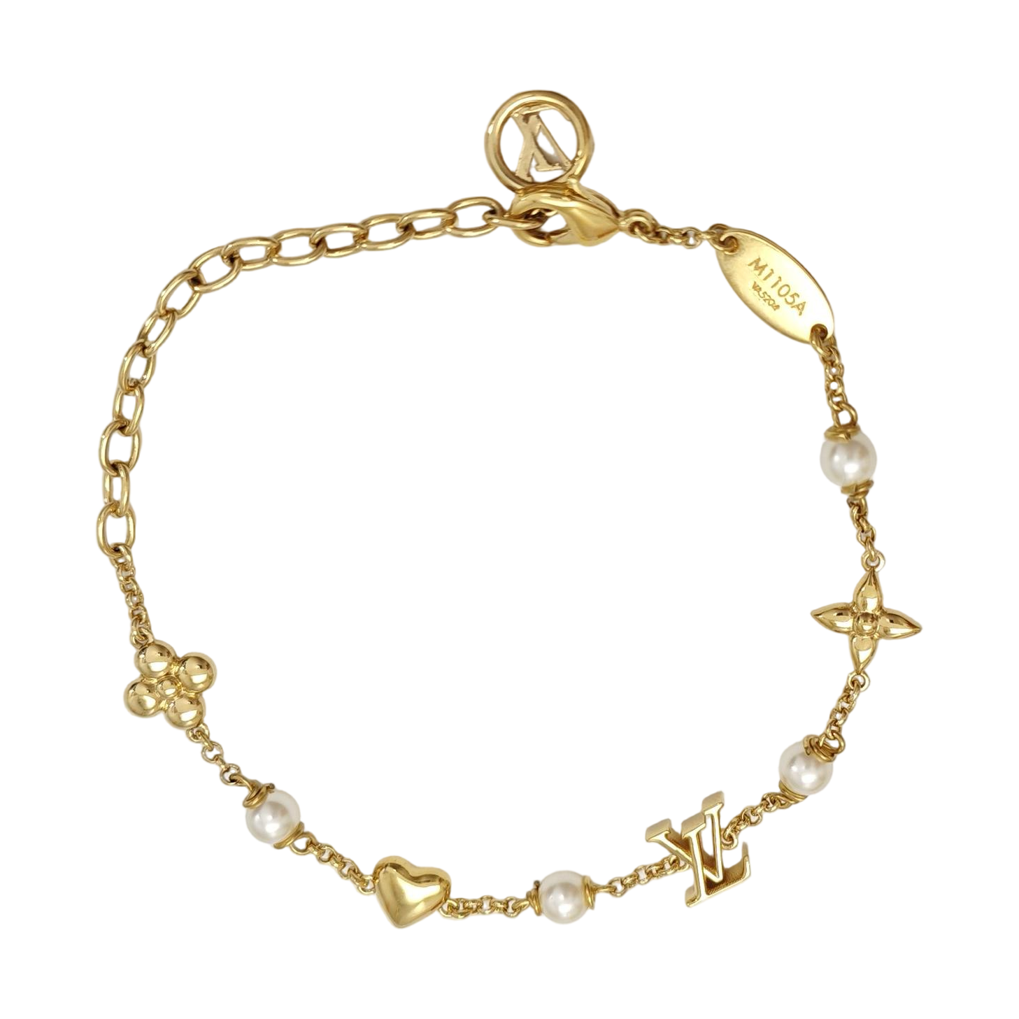 HEART Metal Gold Bracelet