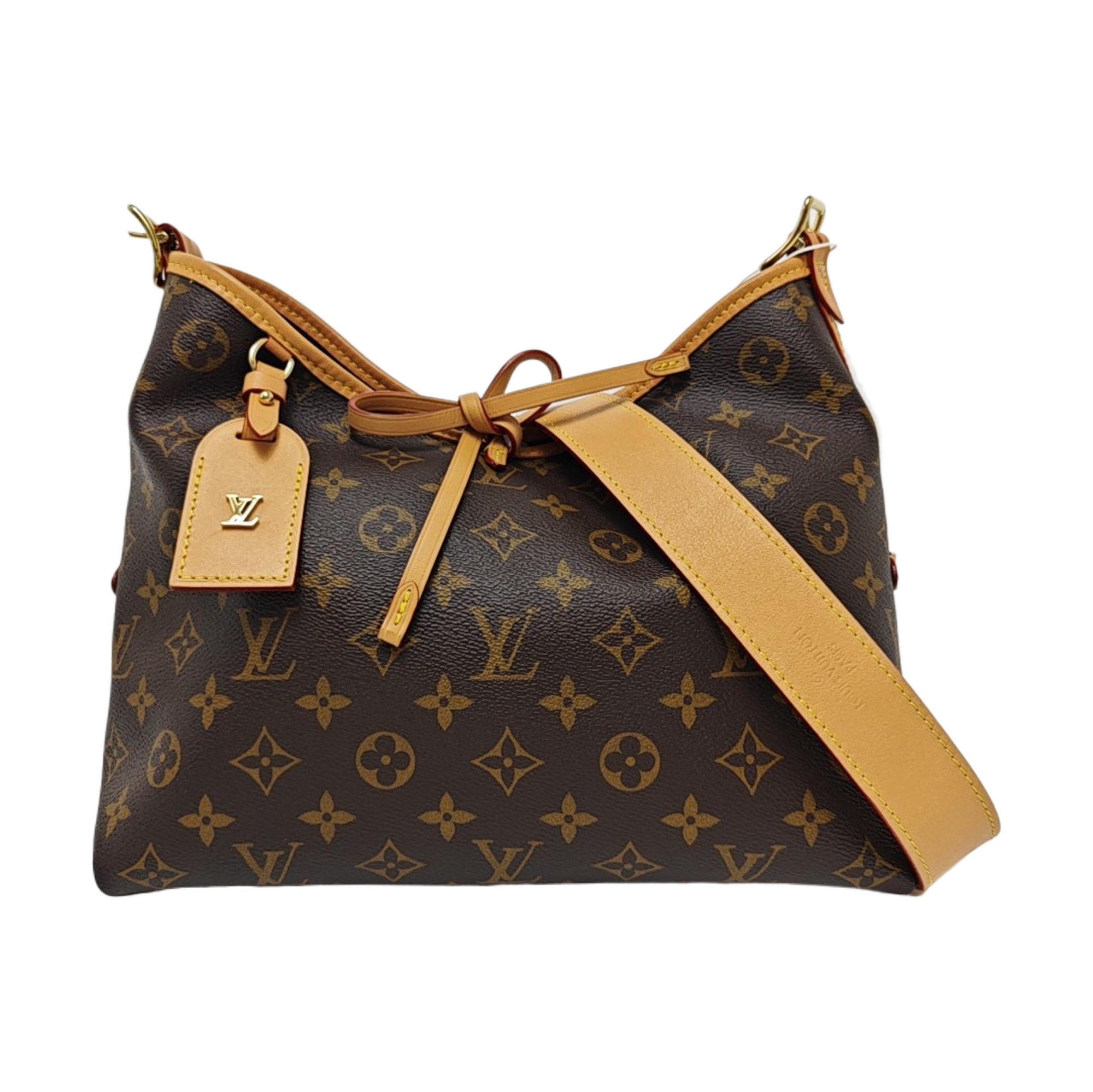 CARRYALL PM Monogram Coated Canvas Brown