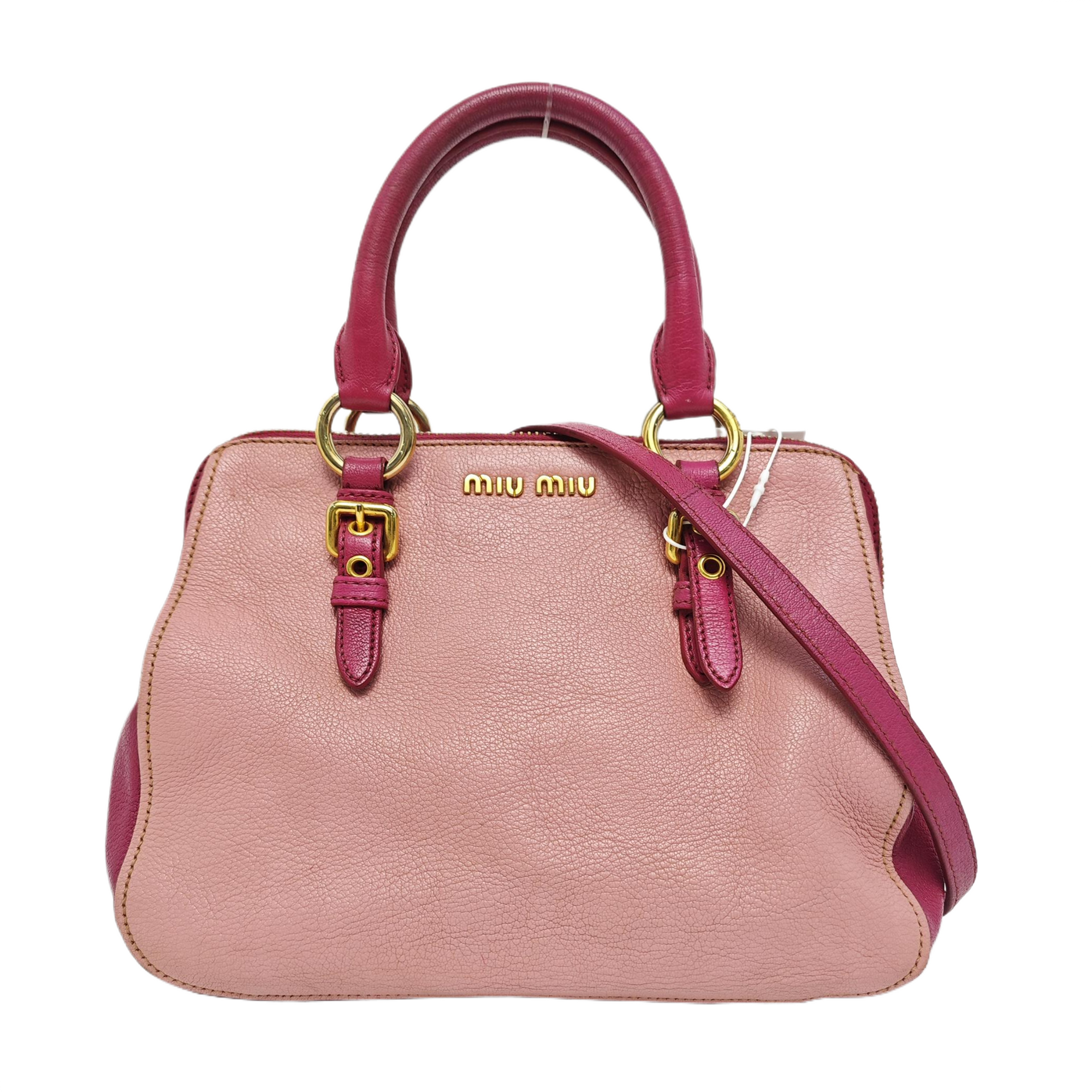Calfskin Tote Bag Pink