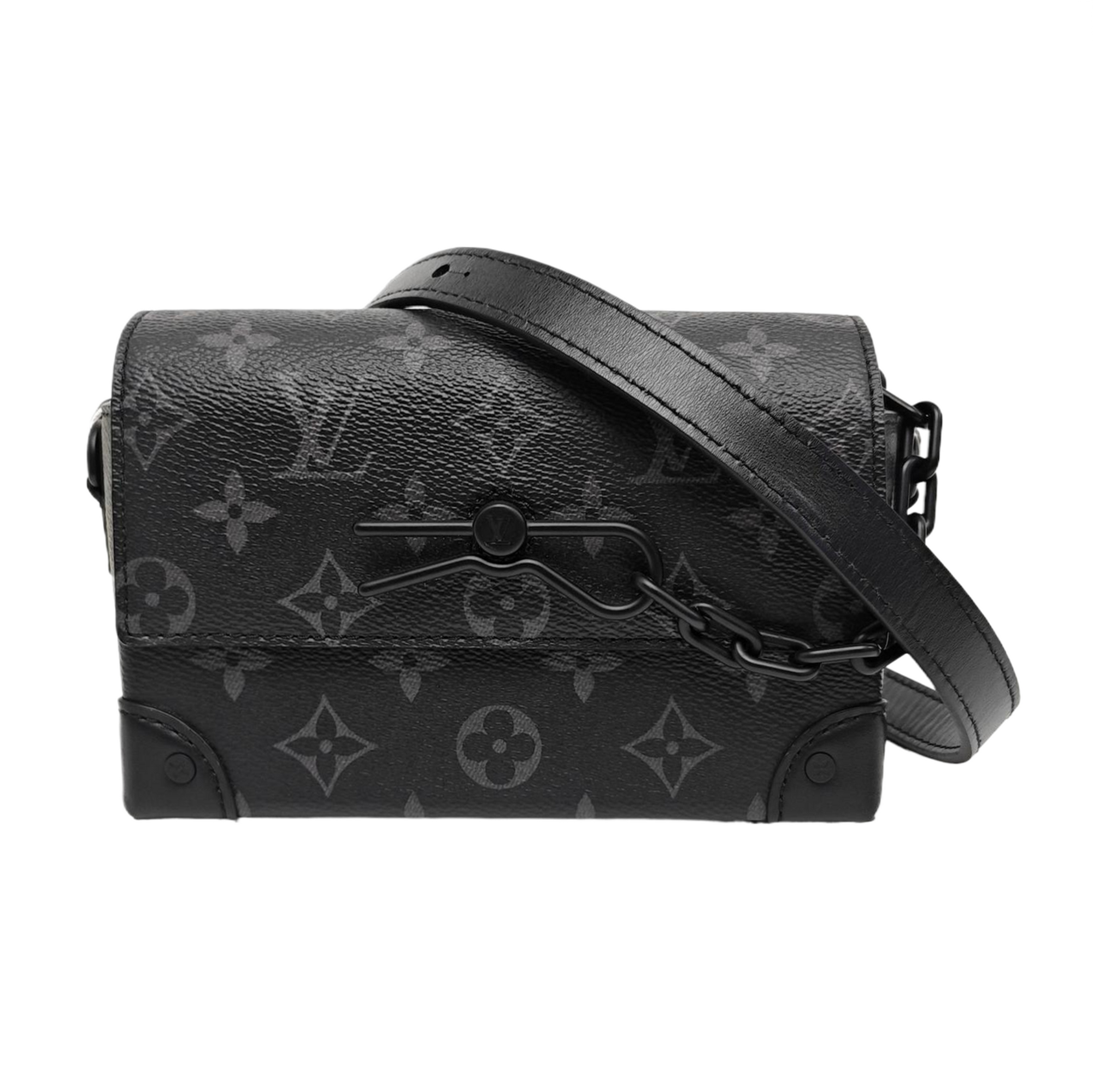 STEAMER Mini Monogram Coated Canvas Black