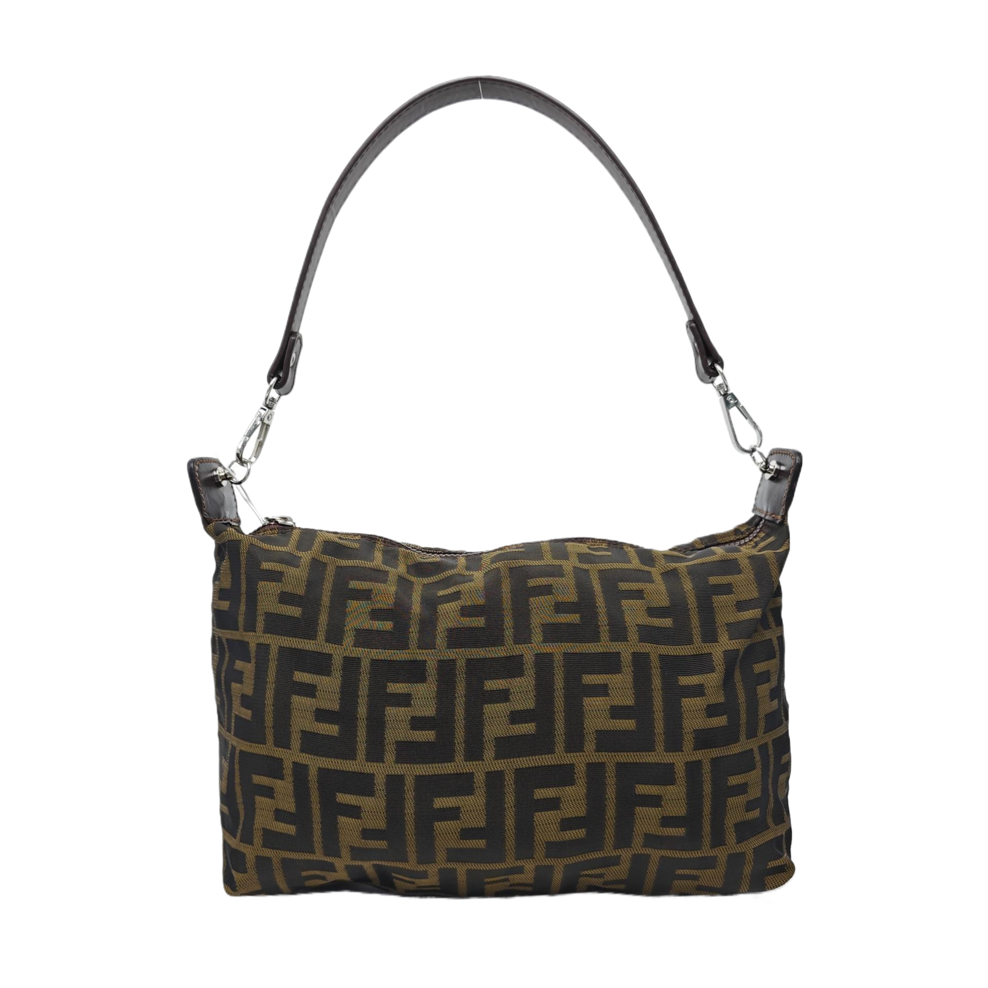 Canvas Clutch Brown