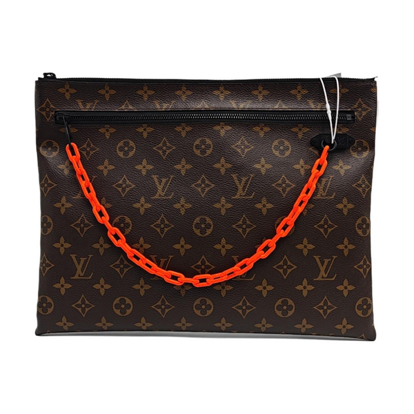 A4 Monogram Coated Canvas Brown