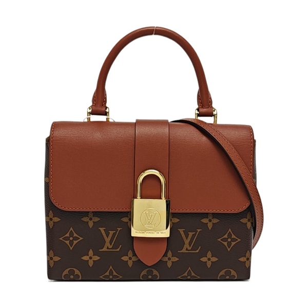 LOCKY BB Monogram Coated Canvas Brown